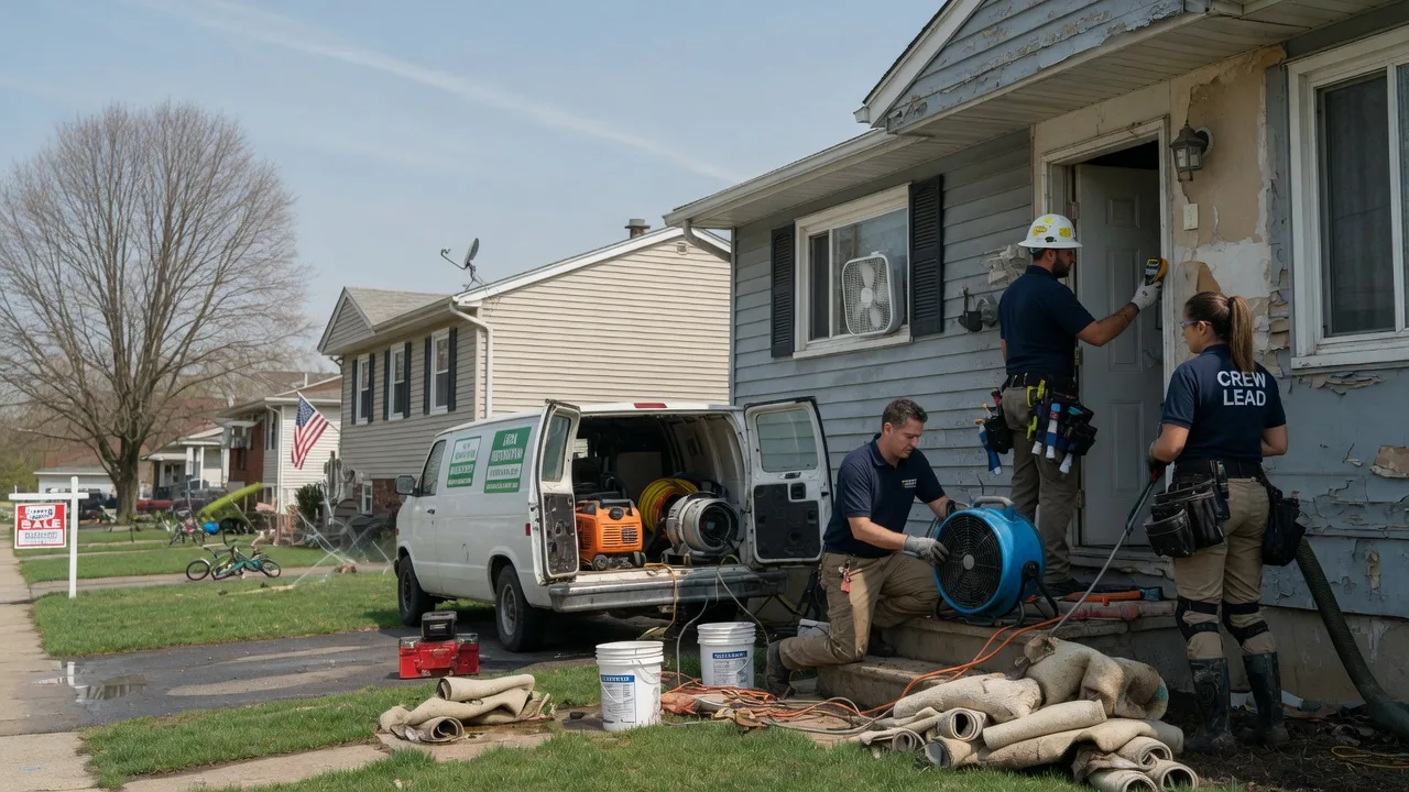 Flood Cleanup in Cowley, WY near me