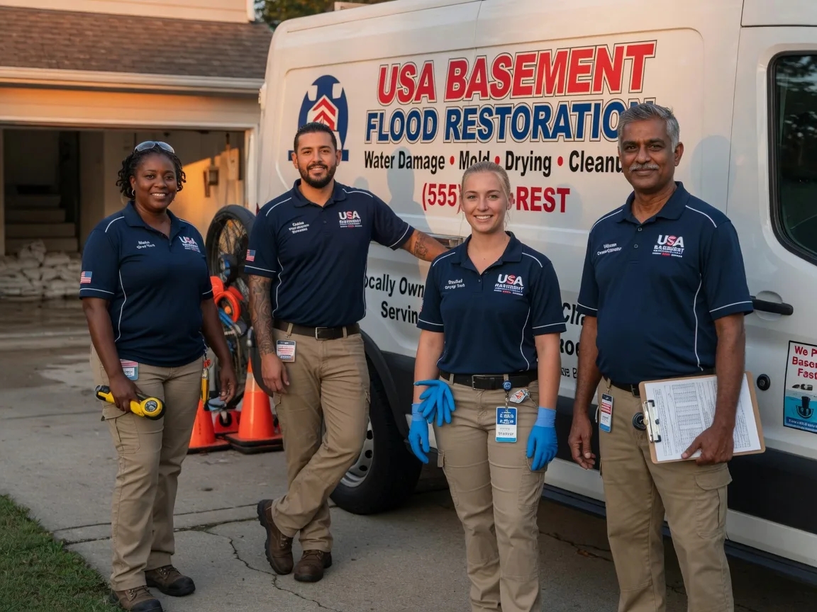 Basement Flood Cleanup company in Cowley, WY
