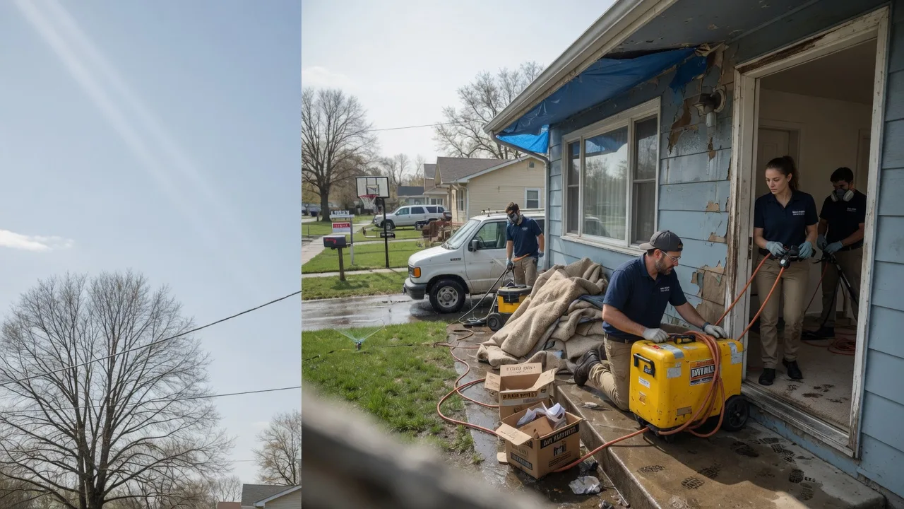 Basement Flood Cleanup in Cowley, WY near me
